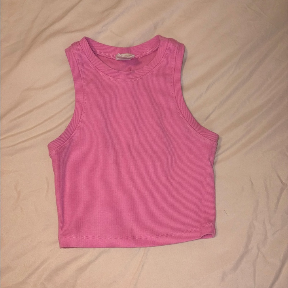 Tilly's Pink Crop Top